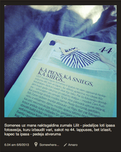 Madam Bonbon Lilit jūnija numurā